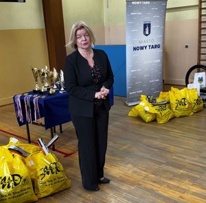 Przemawiająca kobieta