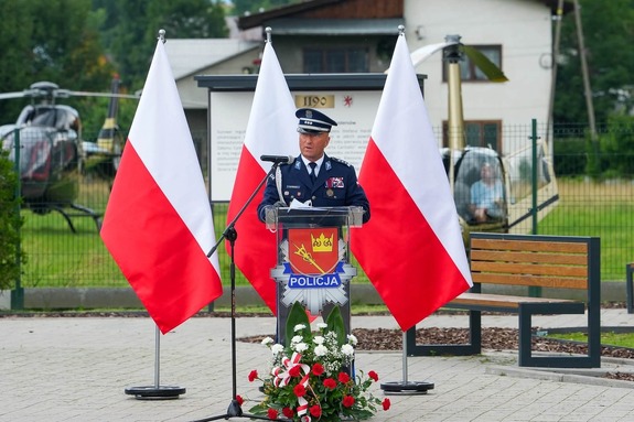 Przemowa Komendanta Powiatowego